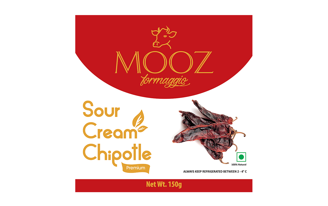 Mooz Sour Cream Chipotle    Pack  150 grams